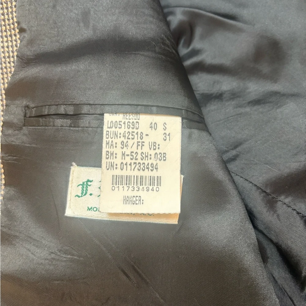 Franco Tassi tailored men